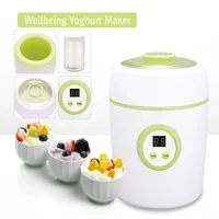 Delicious Greek Yogurt Mini Household Home Electric Temperature Control Automatic Rice Wine Yogurt Maker With Glass Bottle 2