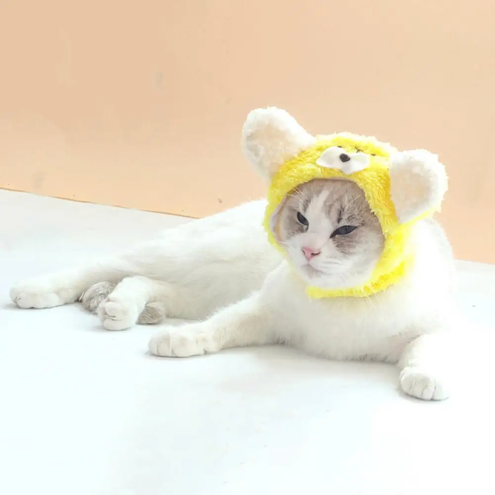 

Мягкая дышащая декоративная плюшевая шляпа в виде мультяшного тигра