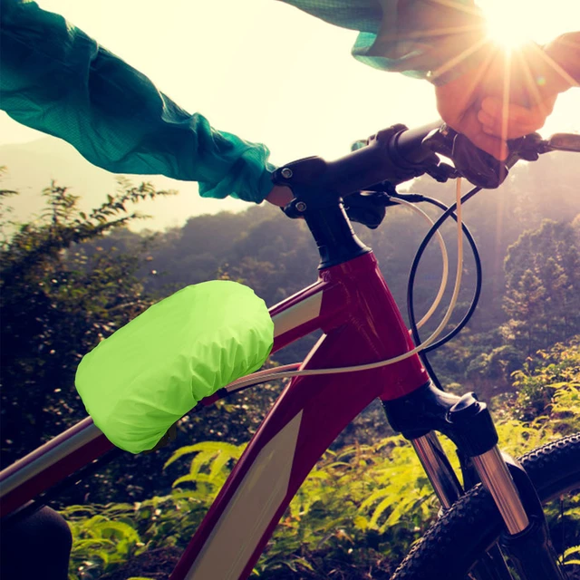 Sac de dégager de vélo étanche à la pluie, housse de pluie, sac de siège  arrière de moto, sac à dos de cyclisme, sacs de voyage, housse  anti-poussière pour vélo - AliExpress