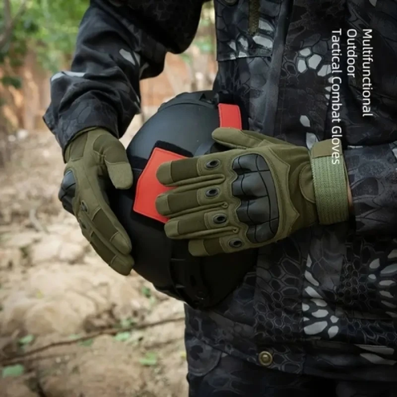 Tactical Full Finger Hunting Gloves Touch Dcreen Design Protection Sports Motorcycle Hunting Full Finger Walking Gloves sports gloves finger gloves tactical gloves