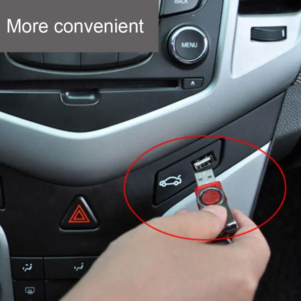 Car Trunk Button Switch with USB Port Trunk Open/Close Button Switch Assembly Easy Installation