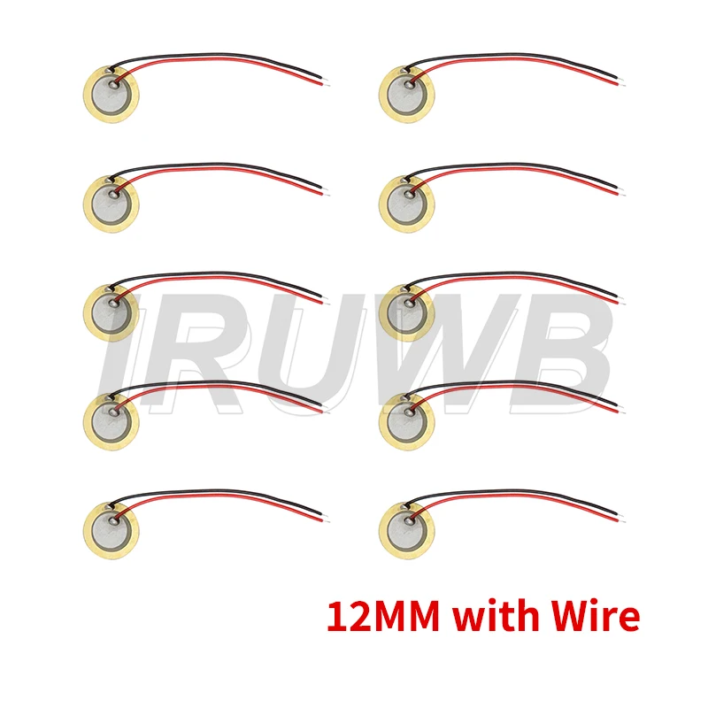 Multi-Size Piezoelectric Ceramic Buzzer Plate Set