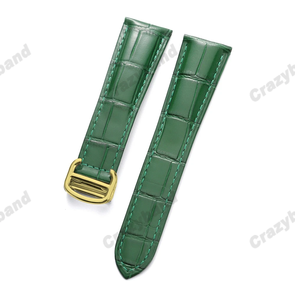 Luxury Genuine Leather Watch Strap - Premium Soft Bracelet for Men’s Wrist - High Quality 18mm, 20mm, 22mm