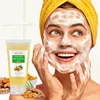 100ml Turmeric Facial Cleanser Deep Cleansing Turmeric Face Wash Clear Skin Liquid Soap 100% Natural Exfoliating Skin Care 1