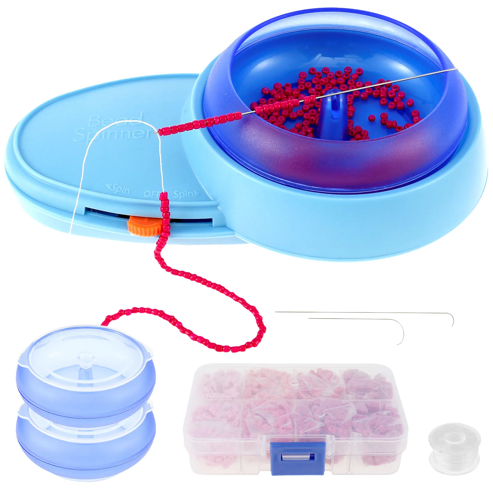 Electric Bead Spinner Battery Operated Beading Bowl Spinner Kit