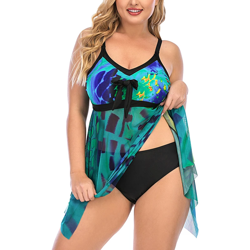 Tankini grande taille top mode 2022 du L au 5XL PAPILLON 2