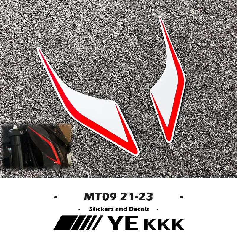 Yamaha MT-09 MT09SP 2021-2023   Ʈ   ƼĿ Į , ο  ƼĿ, MT09 21 22 23