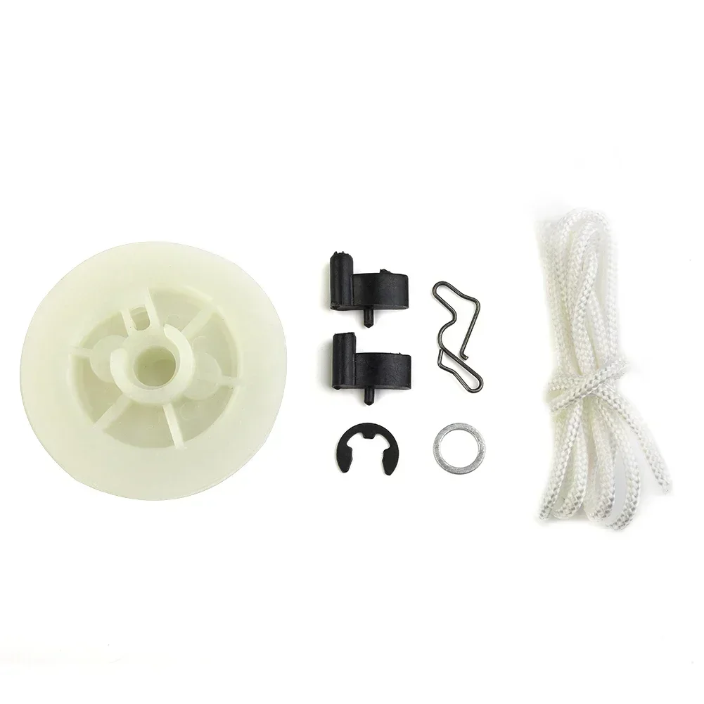 Pulley+Pawl Starter Pulley Recoil Kit Started Rope Fits For Stihl 021 023 025 MS210 MS230 MS250 Durable