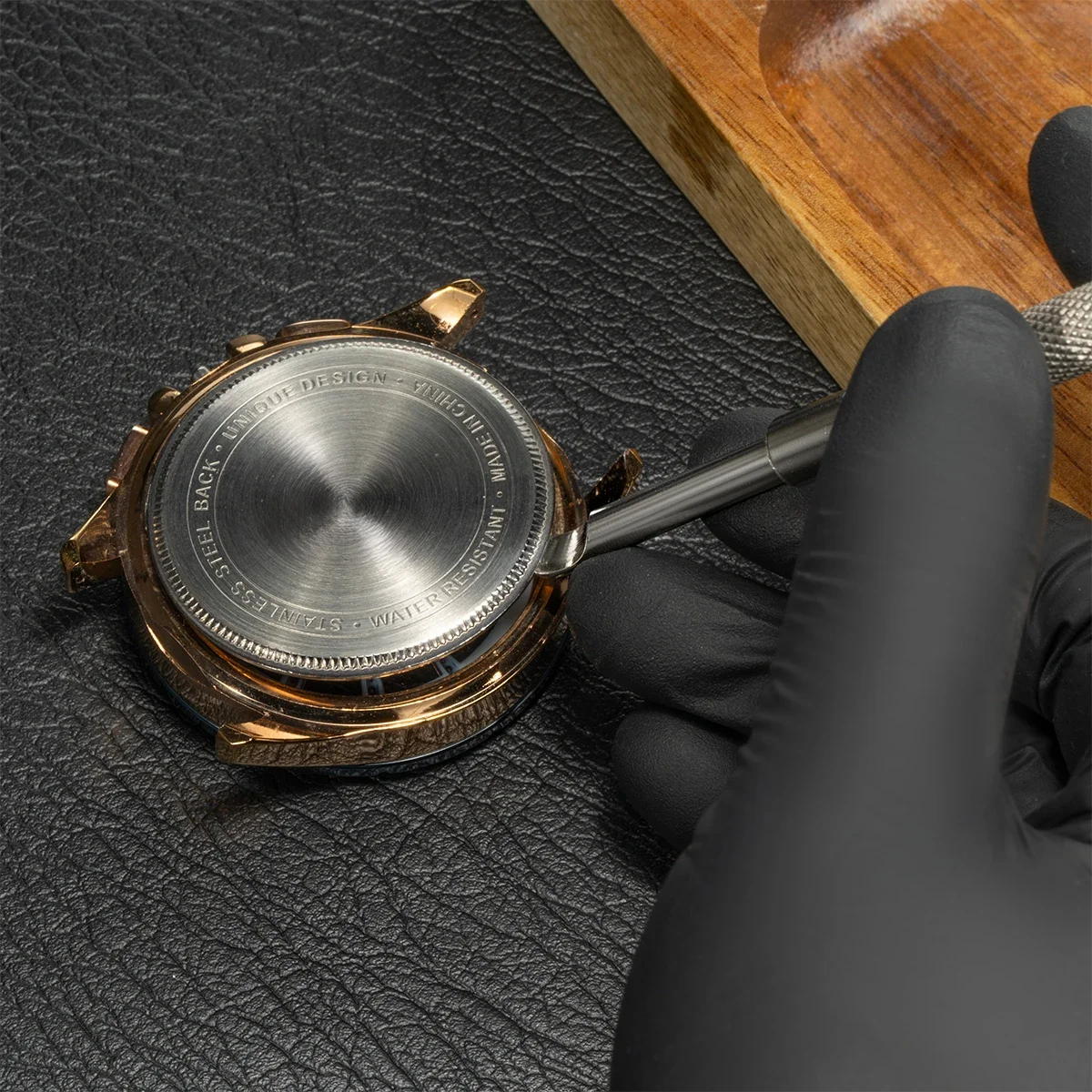 2/4팩 스테인리스 스틸 4mm 시계 바늘 제거 도구 레버, 시계 제작자용 나이프 도구용 플랫 블레이드 시계 바늘 리프팅 도구 포함