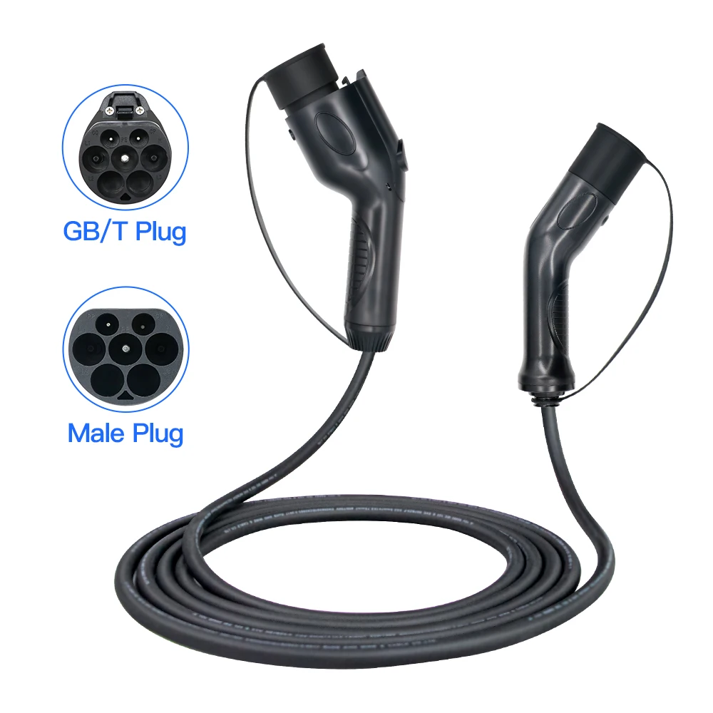 22kw 32a 3 Phase 5m 7m 10m Ev Charging Spiral Cable Type 2 To Type 2 Ev  Coiled Cables For Electric Vehicle Car Charger Station - Electric Vehicle  Service Equipment - AliExpress