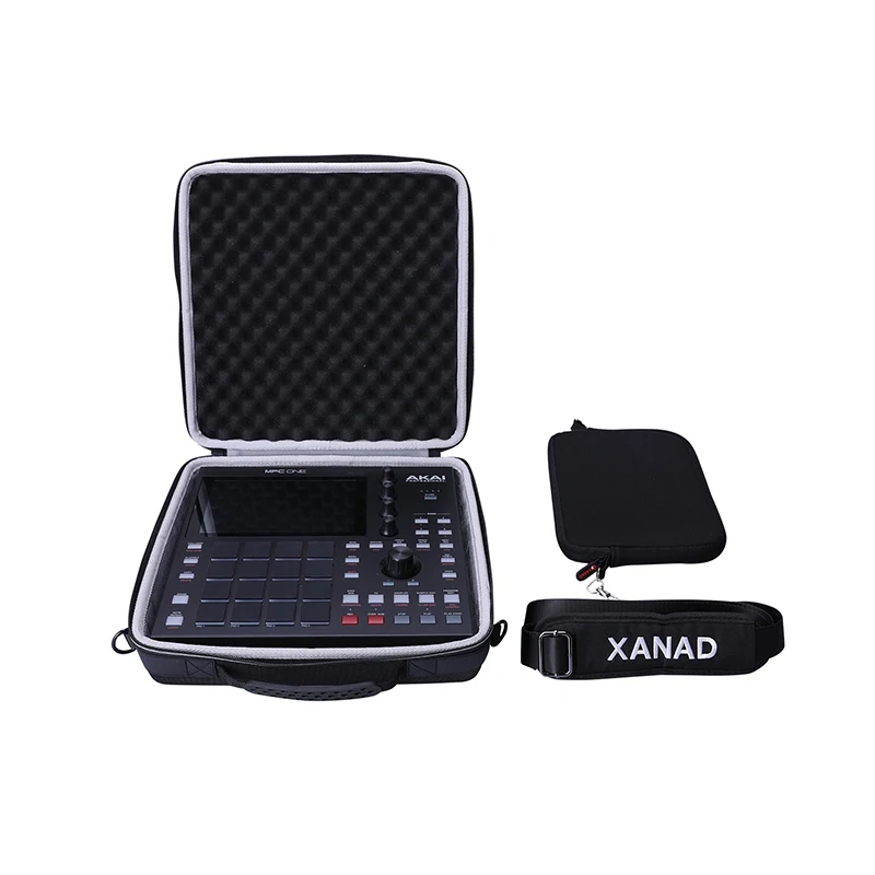 XANAD EVA-Hartschale für Akai Professional MPC One, schützende Tragetasche mit externem Schultergurt – Detail 2