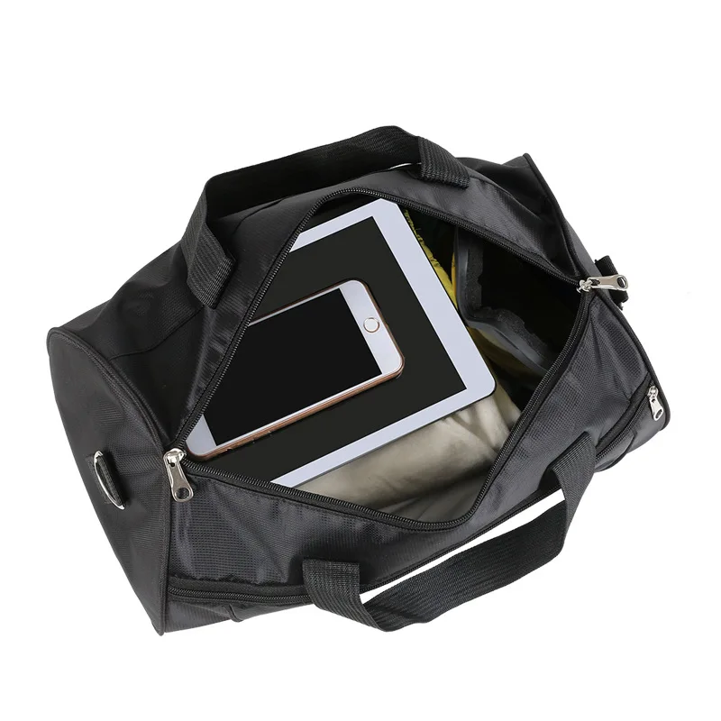 Handbag men's and women's sports yoga swimming fitness bag hand-held cylinder large capacity lightweight business travel bag