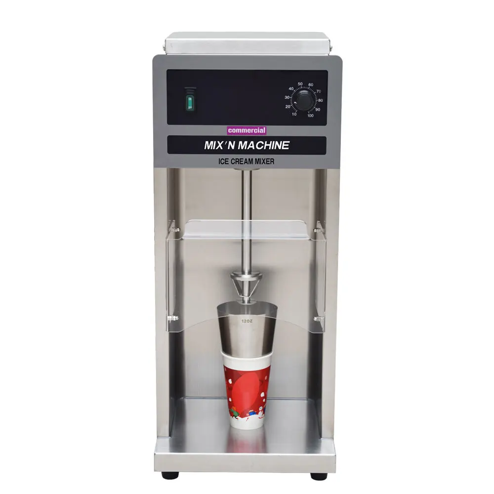 Commercial Blizzard Maker Ice Cream Blender Milkshake Maker Food Blender Frozen Dessert Blender Small Trial Blender