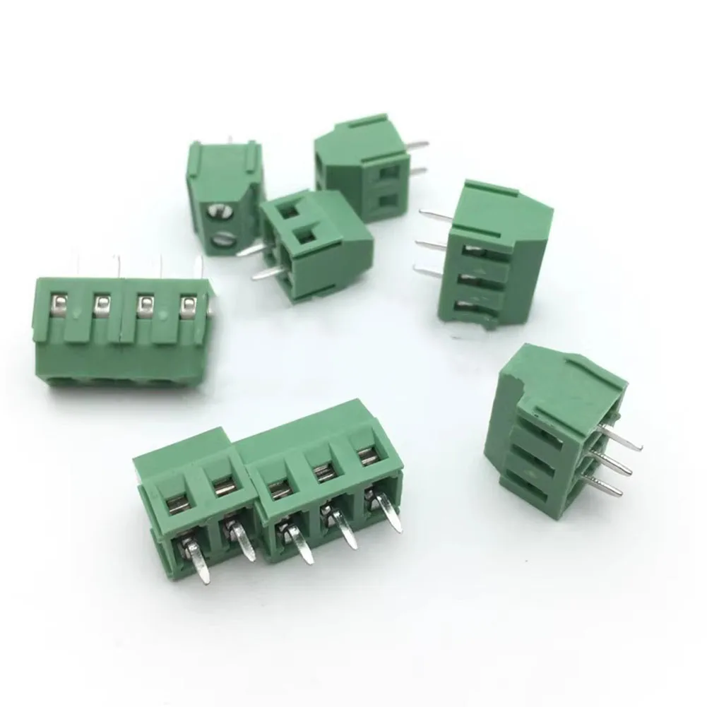 Description Picture 3 of item50pcs 2/3/4P KF128 Terminal Block 2.54mm Screw PCB Mount Screw Connector Screw Terminals Electrical Equipment Accessories