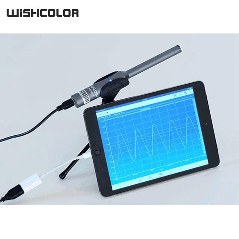 Wishcolor Umik- 1 micrófono de medición calibrado USB Original para Plug & Play, medición de su sistema