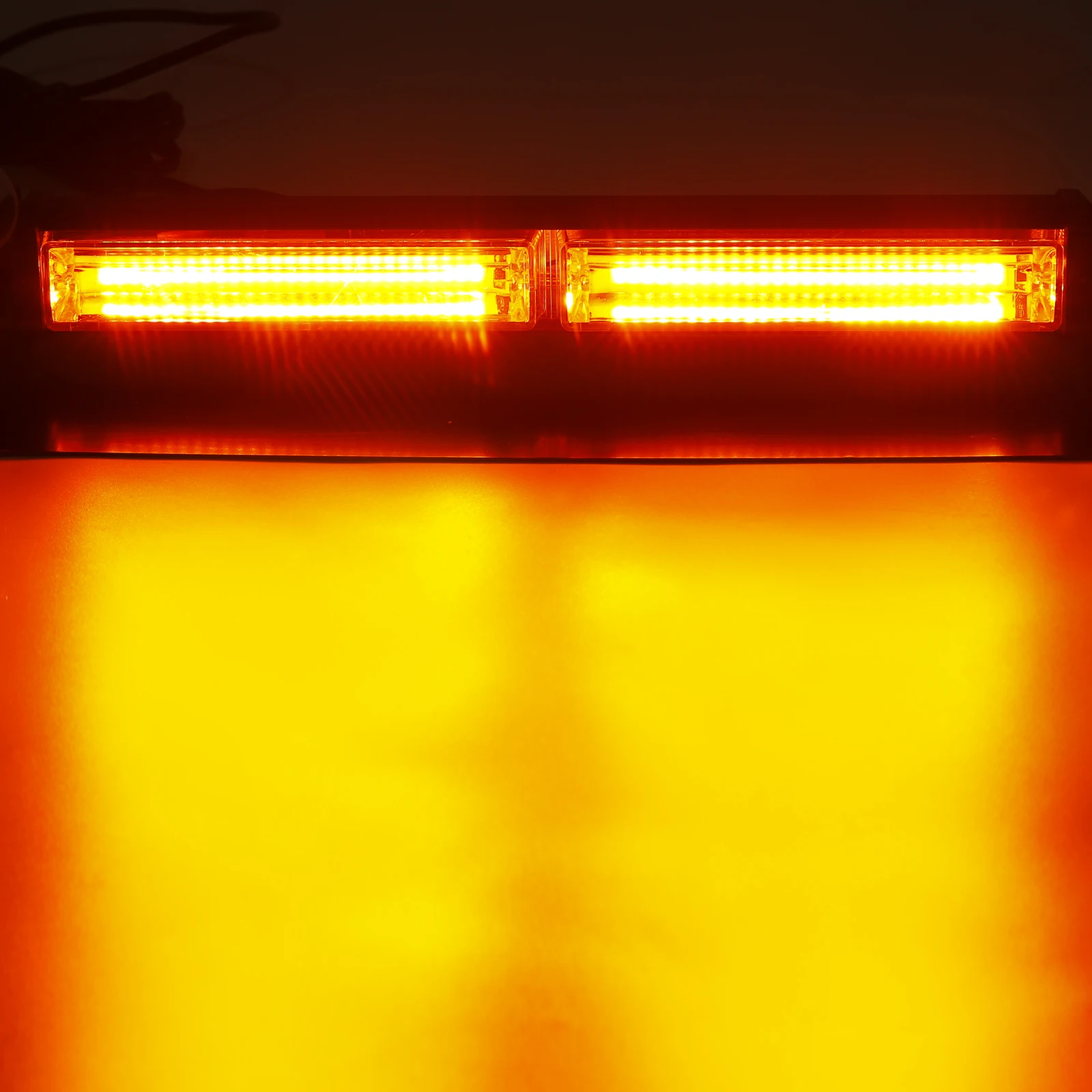 COB Emergency Strobe Light Bar Car Flashing Traffic Advisor Hazard Safety Warning Lights Universal For Vehicle Trucks Windshield