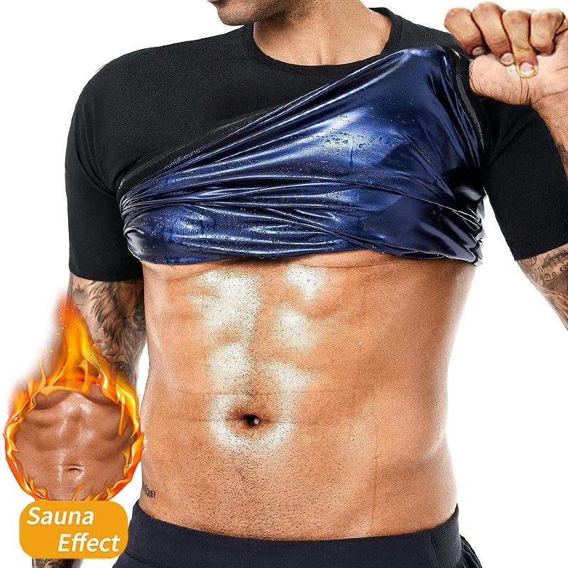 Men Neoprene Sweat Sauna Vest Body Shapers Vest Waist Trainer Slimming Vest Shapewear Waist Shaper Corset