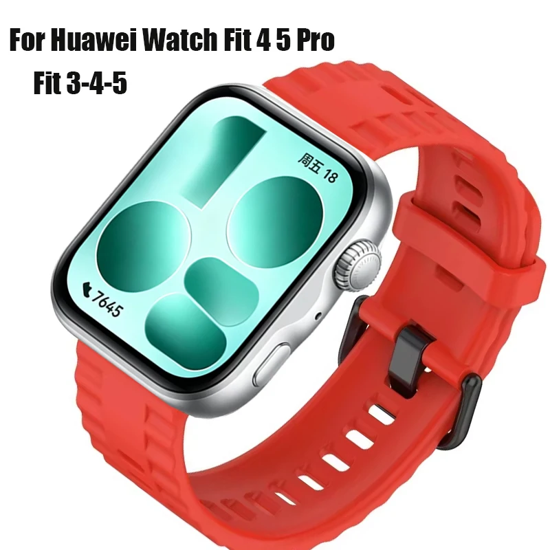 Premium Sport Silicone Band for Huawei Watch Fit - Enhanced Comfort and Style Bracelet