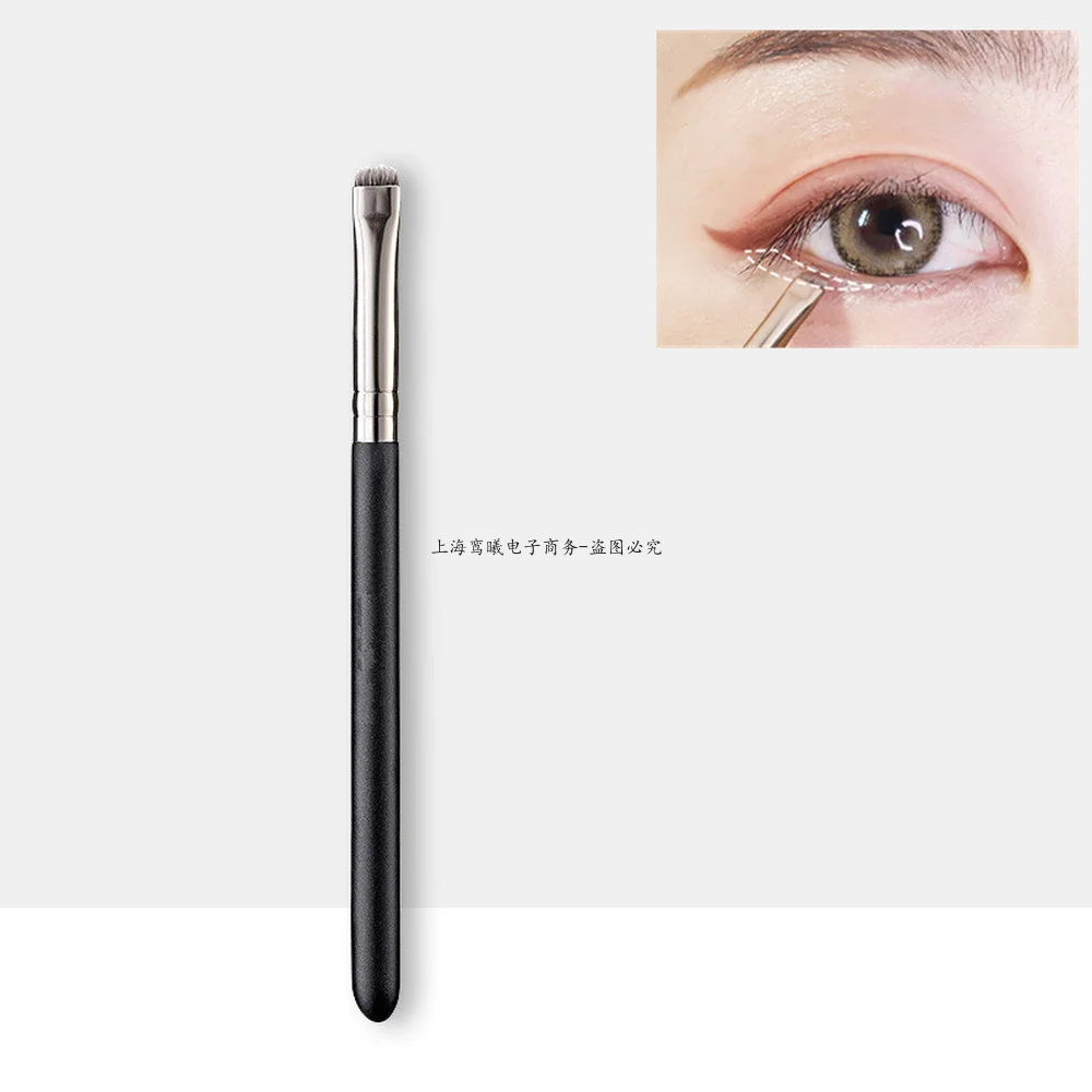Makeup Brush Set 1/2/3 Pcs Eye Makeup Brush Flat Eyeliner Eyebrow Blending Soft Nylon Hair 3 Styles for Choose