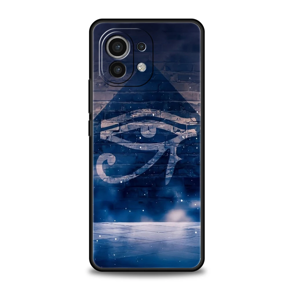 Sacred Eye of Horus Egypt Fresco Phone Case – Artistic Protective Cover