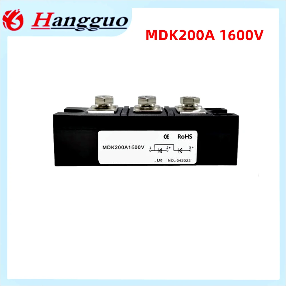 200a Anti-Backflow-Diode MDK200-16 mdk200a 600V 800V 1000V 1600V 1800V DC-Schaltung Anti-Backcharge-Dioden modul m234-Gehäuse – Detail 6