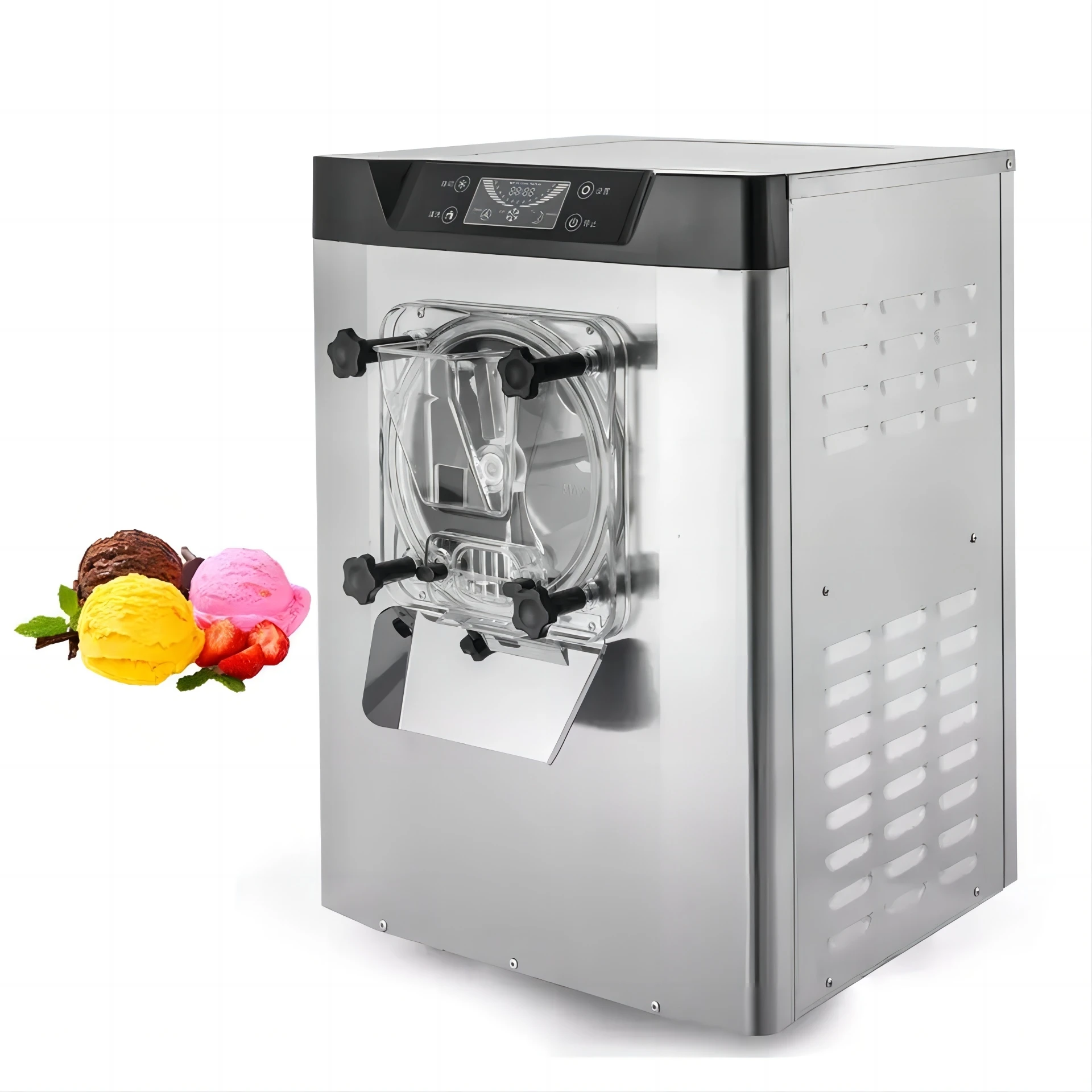 CNYUNIAO BRAND Factory Supply Machine to Make Hard Ice Cream Ice Cream Batch Freezer CFR BY SEA WT/861324555378 ice cream maker