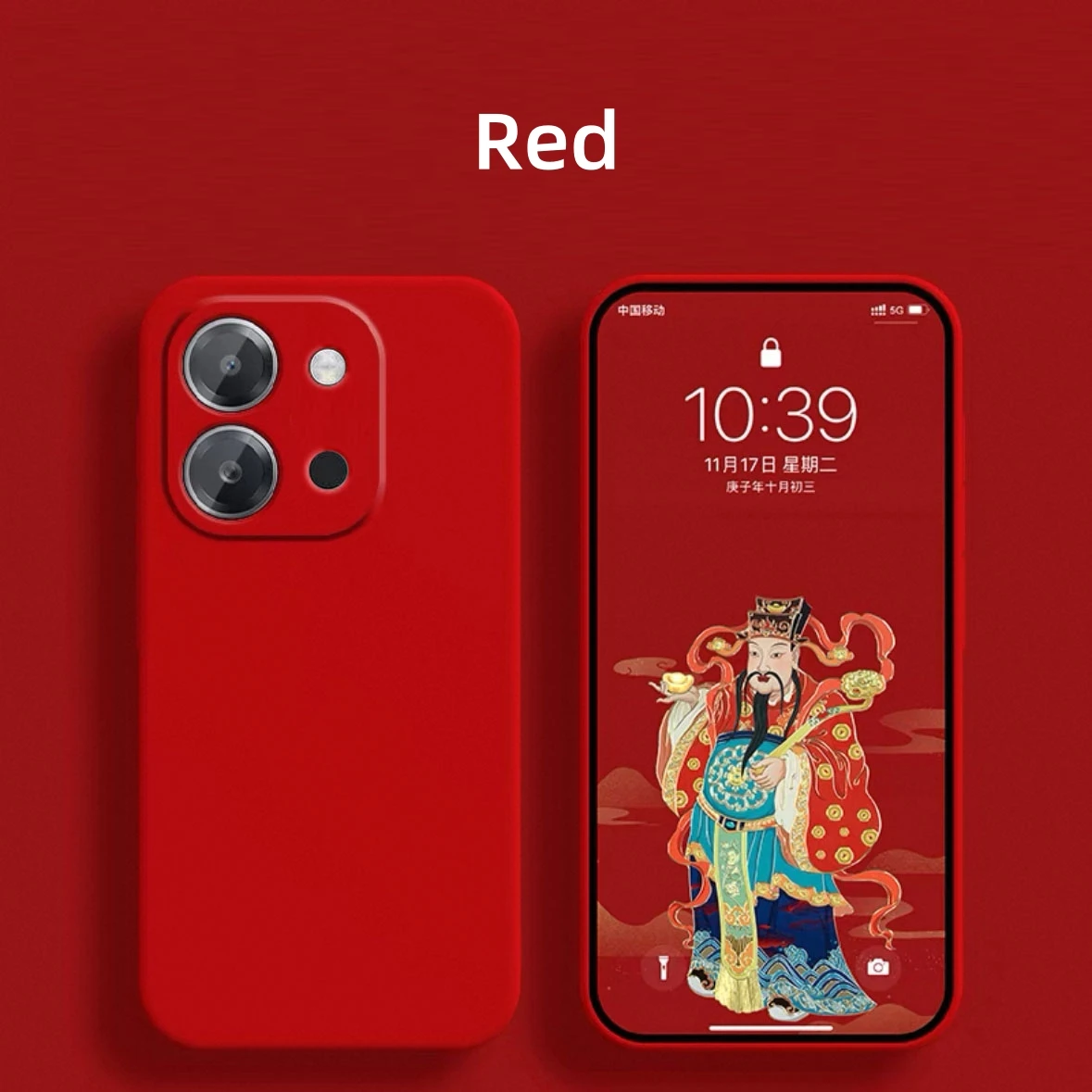 Soft Liquid Silicone Protective Phone Bumper Case with Original Design