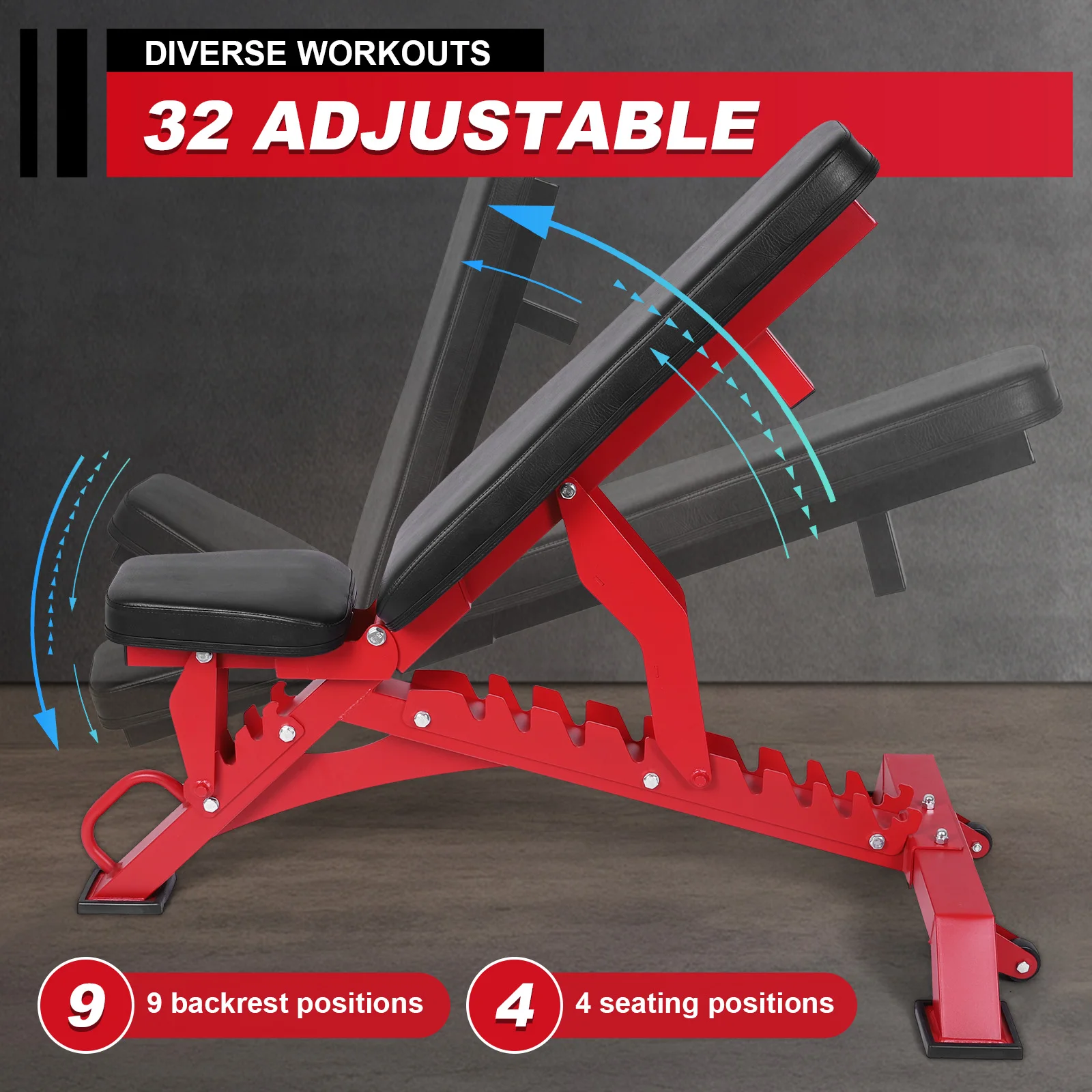 Multifunctional Workout Bench 3