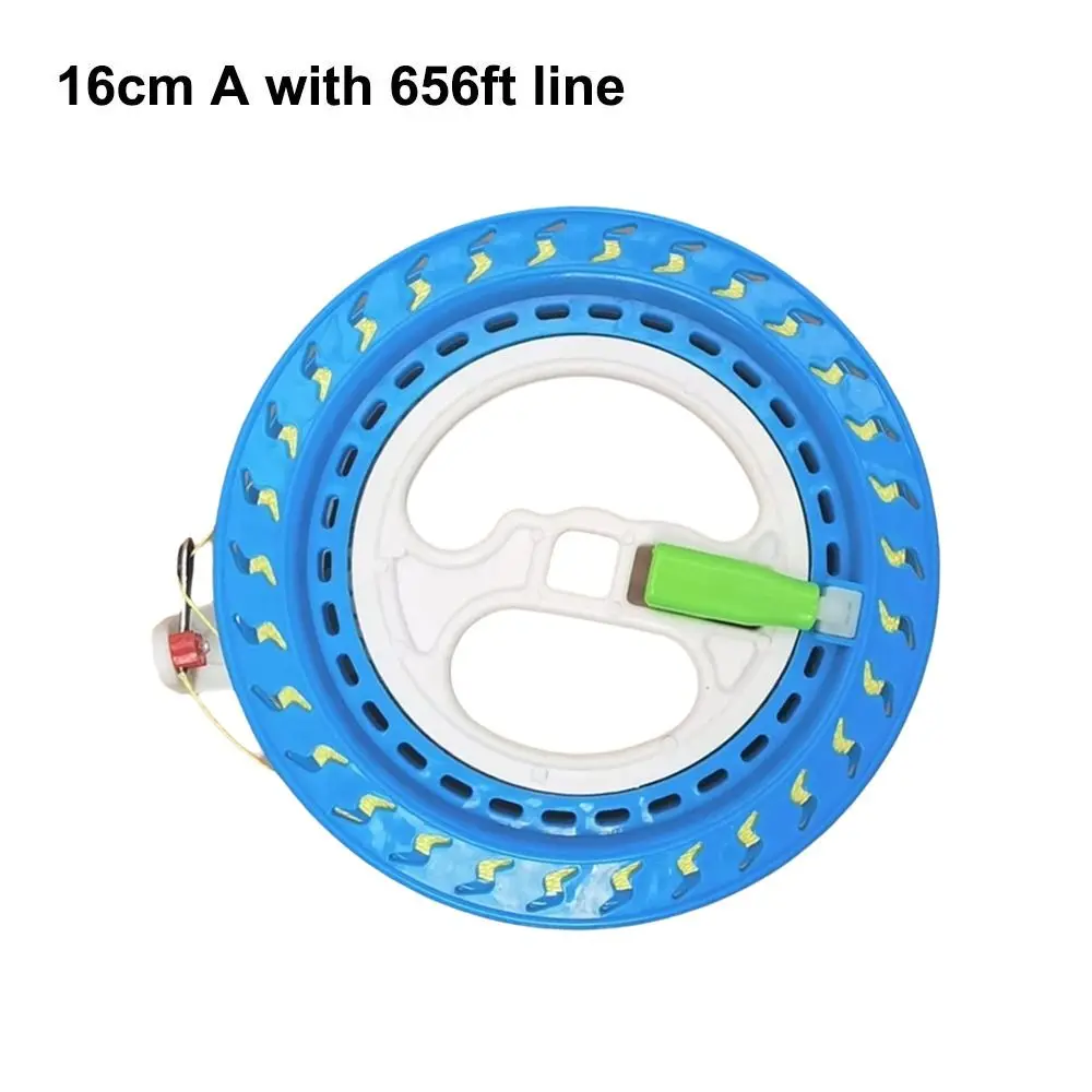with 1312Feet Line Kite Reel 16/18/20cm Come with Lock Winder Fire Wheel Twisted String Line Handle Tool String Flying