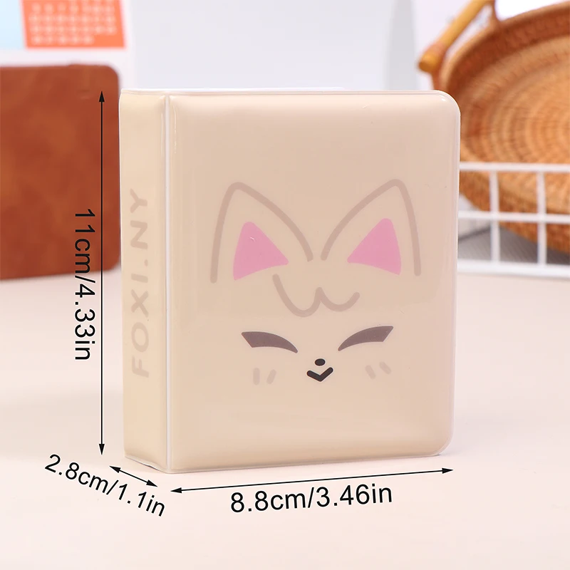 Cartoon Animal 3 Inch Album Photo Postcard Storage Album Idol Pictures Collection Kpop Card Binder Name Card Book