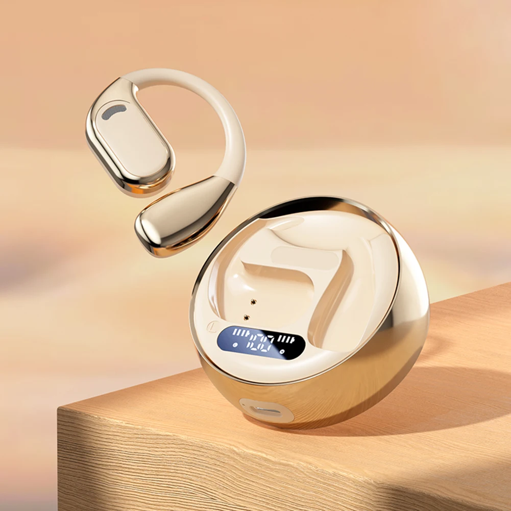 M76 Language Translator Earbuds 144 Language Real-time Two-Way Bluetooth-Compatible 5.4 Wireless Device Translation Earphones
