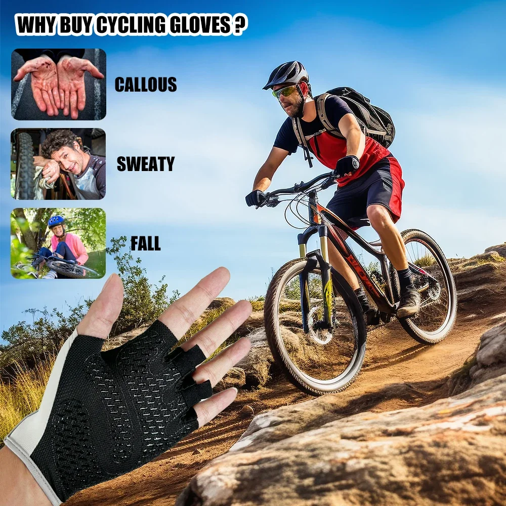 Breathable Workout Gloves, Antislip Weight Lifting Gym Gloves for Men Women, Superior Grip & Palm Protection for Wei