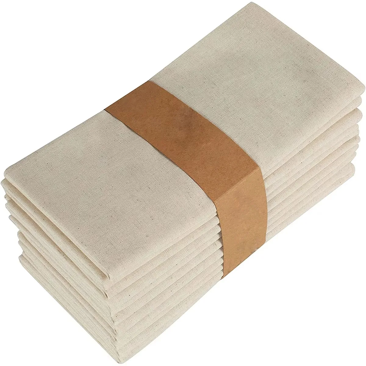 Napkin 45x45cm Cotton and linen Table Napkin 10pcs cotton napkins linen napkins