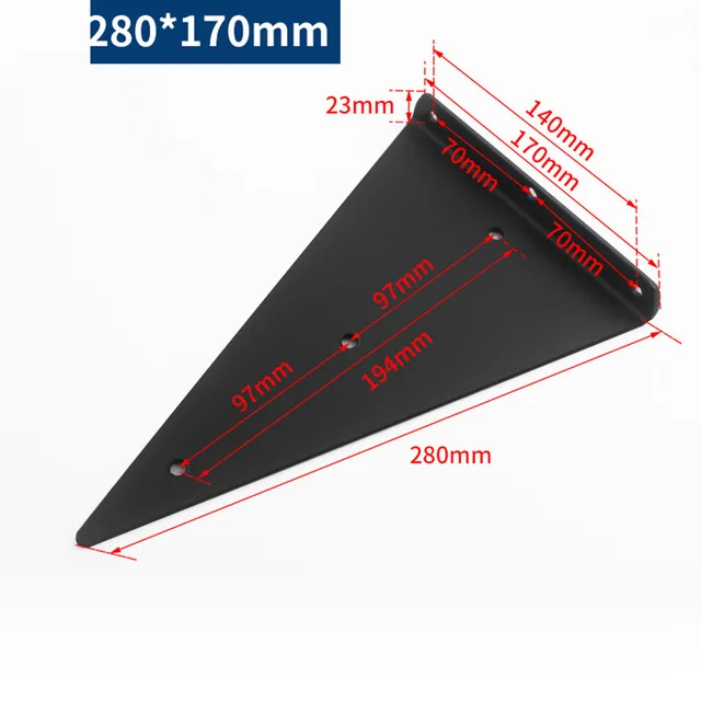 black 280mm