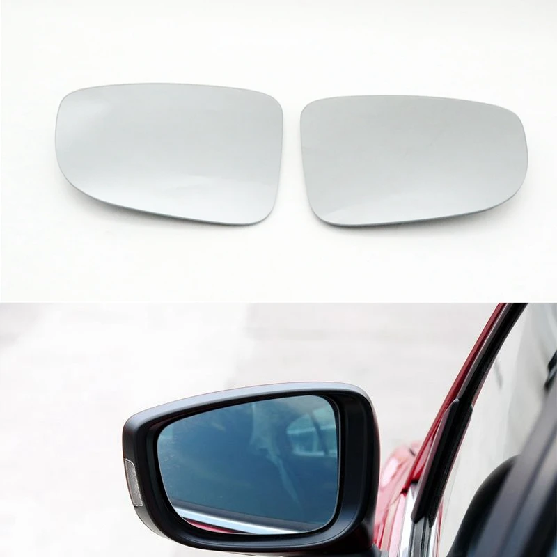 Rearview Mirror Glass Lens With Heated Function For Mazda 3 Axela 2013