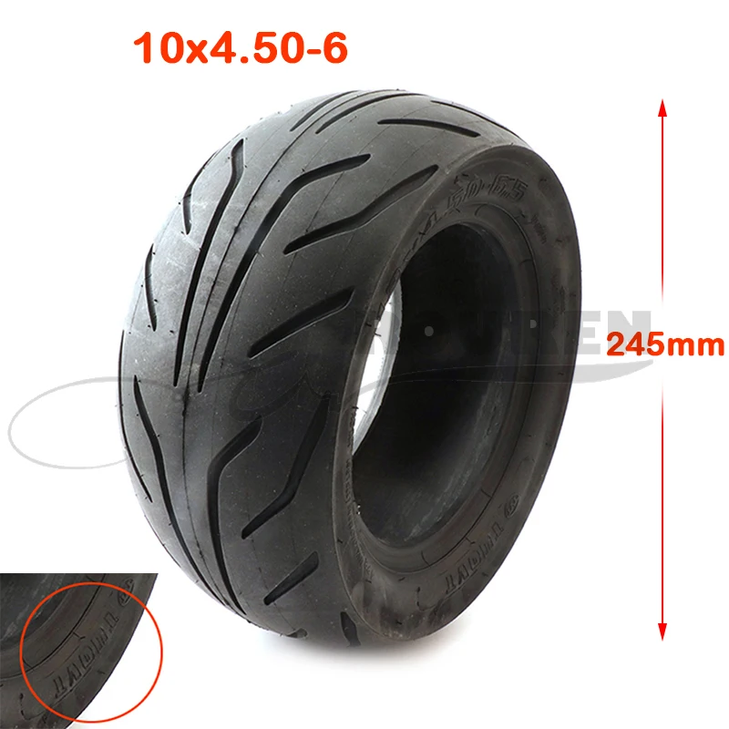 

10X4.50-6 Tire 10 Inch City Road Tyre for Electric Scooter ATV 49cc Mini Motorcycle Wheels Accessories