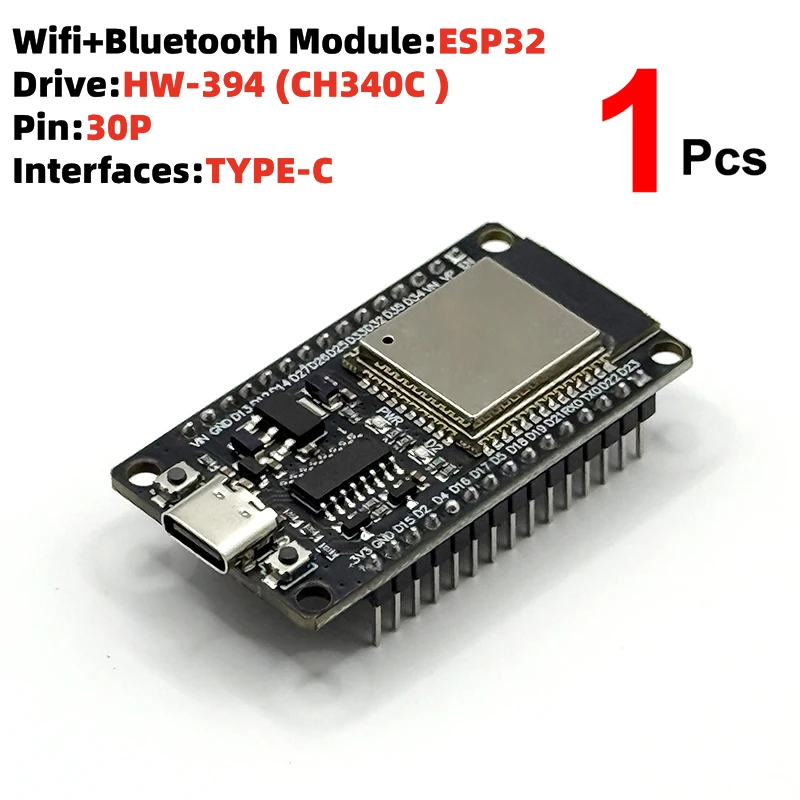 Advanced ESP32 Development Board - Wireless WiFi Bluetooth Module with Dual Core & Ultra-Low Power Consumption for Programming & Learning Projects