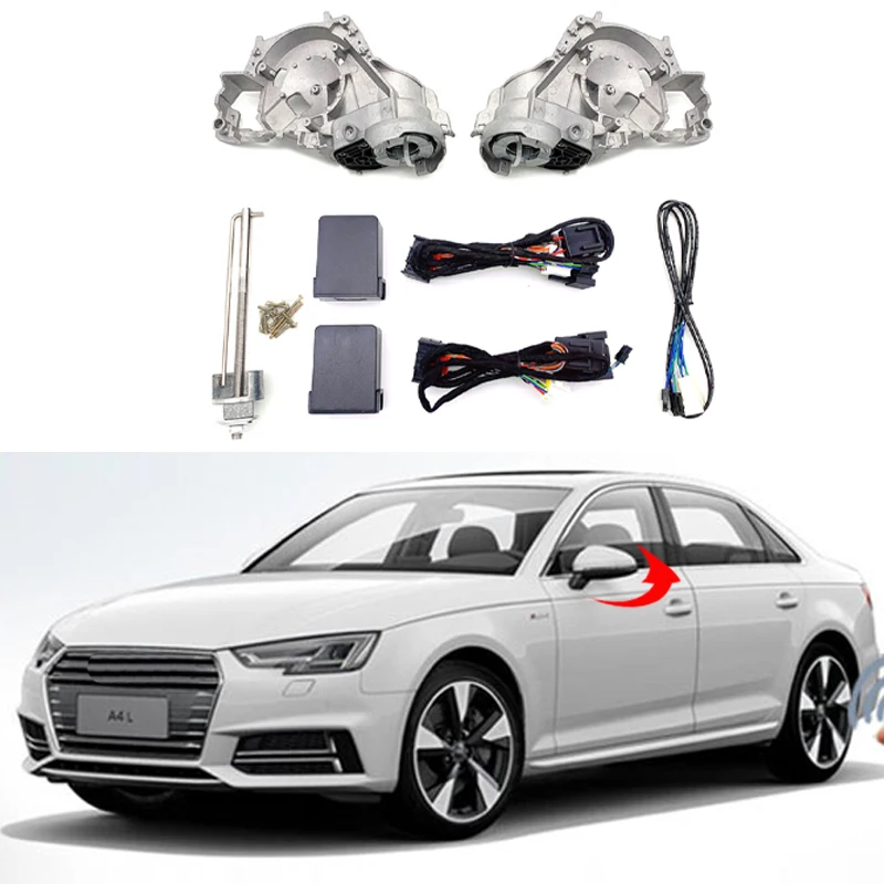 

For AUDI A4 2009 2010 2011-2019 Auto Intelligent Automatic Car Electric Rearview Side Mirror Folding System Kit Module