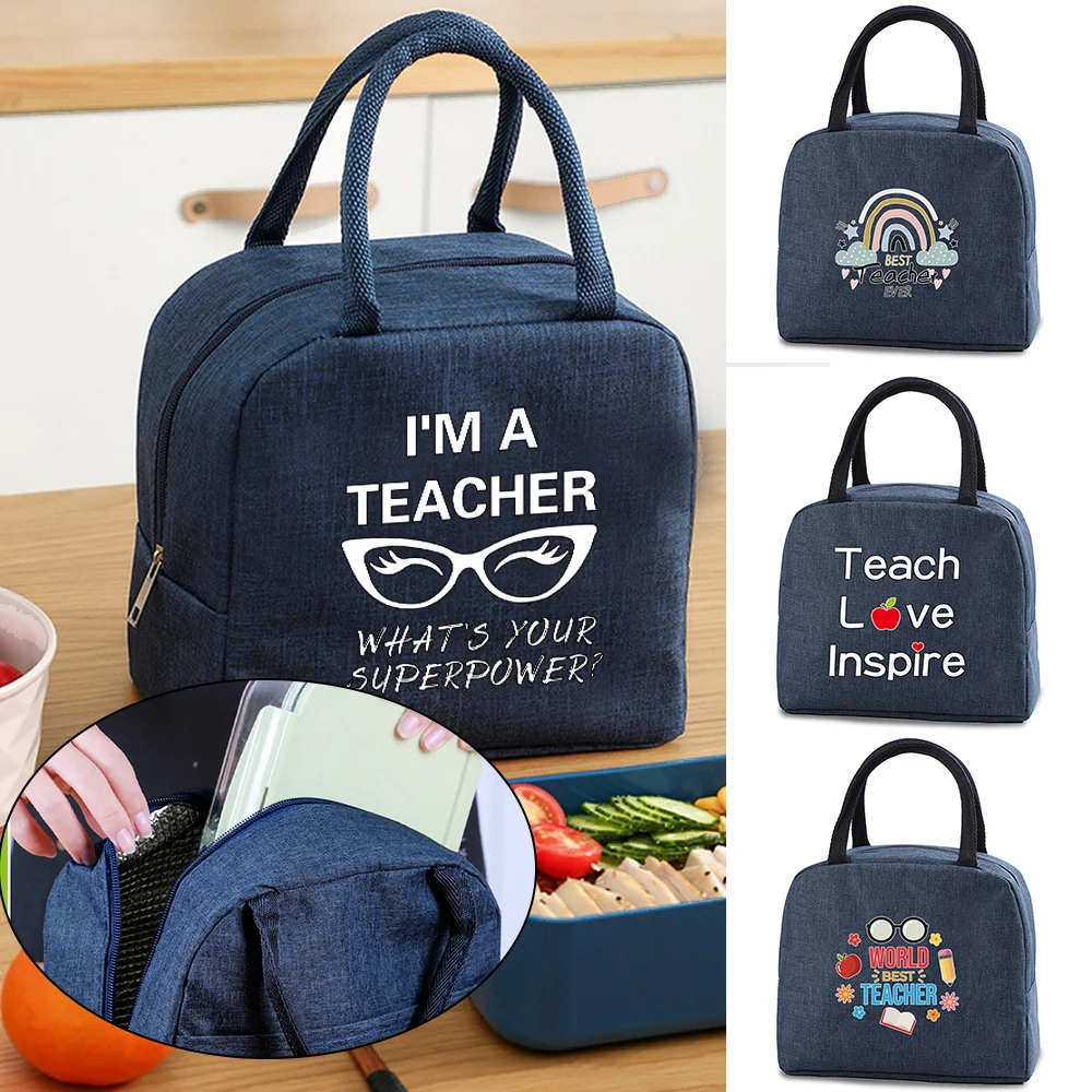 

Women Lunch Bag Thermal Food Lunch Box Tote Ladies Picnic Travel Cooler Drink Handbag Insulated Case School Office Bento Pouch