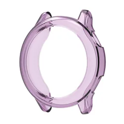 TPU Protective Case & Strap Cover for Smart Watch - Enhanced Durability and Style (Purple)