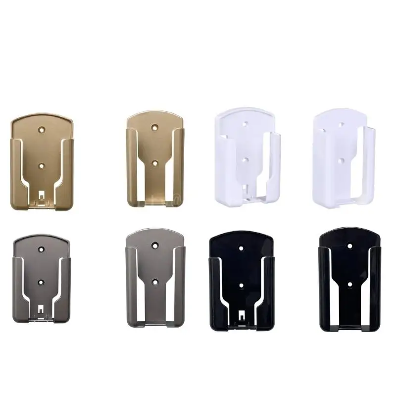 

Wall-Mounted Air Conditioner Remote Control Holder Stand Mount Bracket Rack White/Black-/Gold/Gray