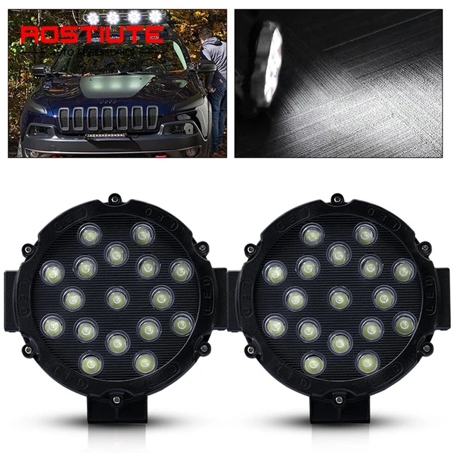 Hight Power Faros Led Off Road 4x4 Working Light For Car 4wd Trucks Atv Suv  Trailer Offroad Motorcycle Waterproof Driving Lights - Light Bar/work Light  - AliExpress