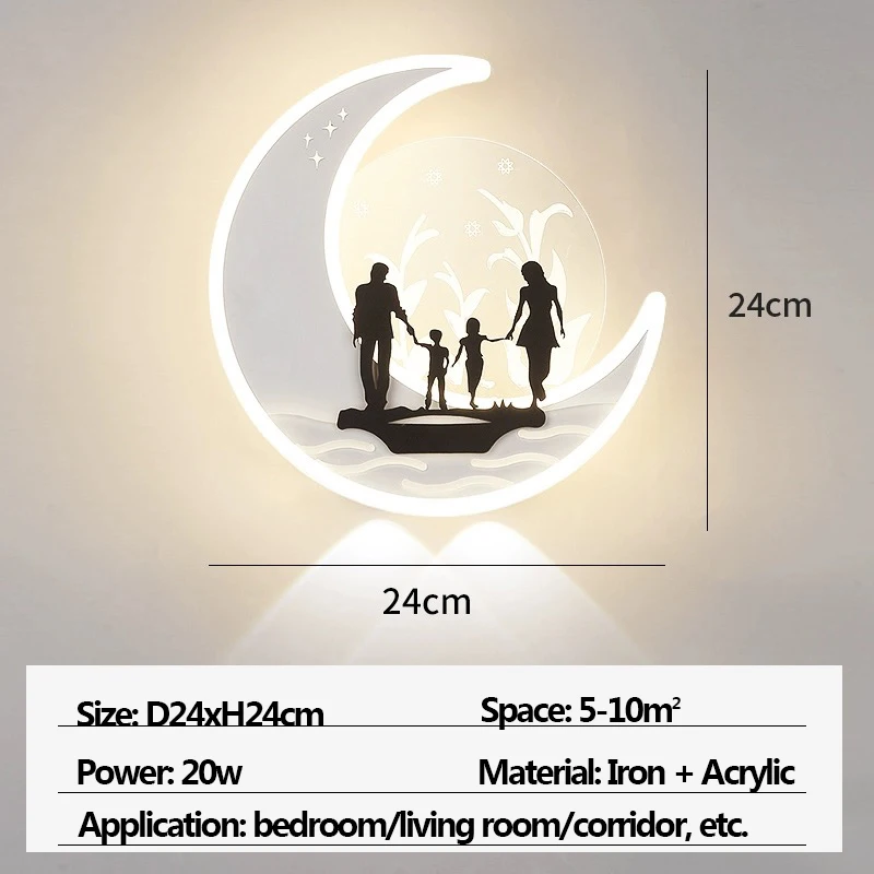 북유럽 LED 벽 조명, 홈 데코 스콘스 벽 램프, 거실 식당 침실 침대 옆 스콘스 램프, 110V, 220V