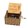 Antique Wooden Music Box - Perfect Gift for Kids Carved Hand Crank For Winnie the Pooh Theme Music 4