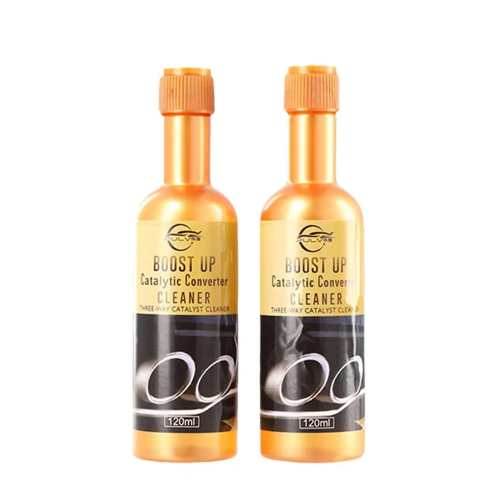 Catalytic Converter Cleaner 120ML Car Engine Catalytic Converter Cleaners Automobile Engine CSV Clean Accelerators Catalysts Easy Cleaner 2/3pcs