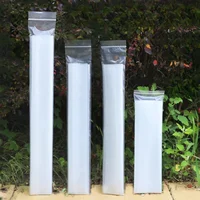100pcs 0.12mm Transparent Long Strip Self Seal Bag Slender PE Zip Sealed Bag Plastic Slim Moisture-proof Storage Packing Bags 2