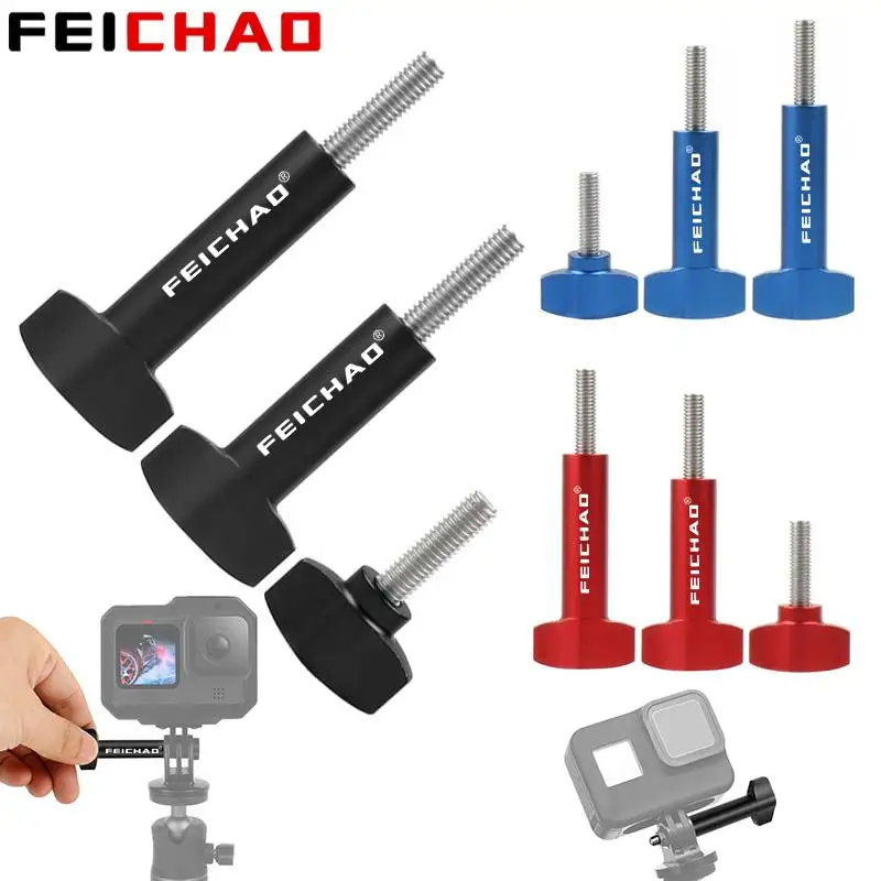 Adjustable M5 Stainless Steel & Aluminium Thumb Screw with Clamping Knob Handle
