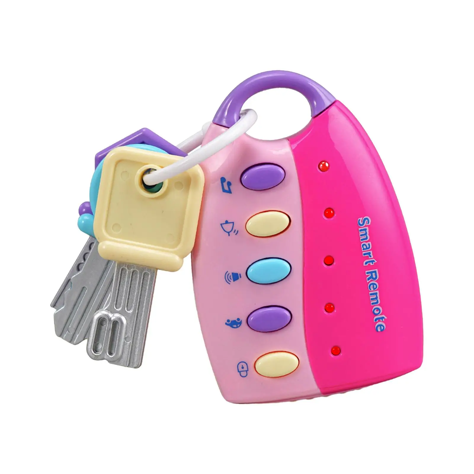 Baby Car Keys Toy Sensory Educational Key Toys for Toddlers Baby Children
