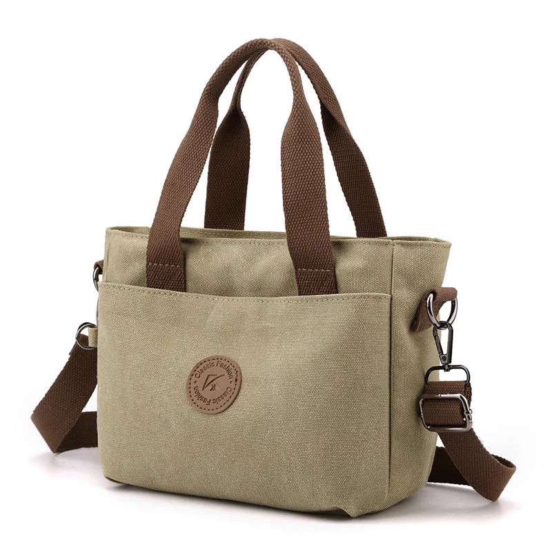 Women Canvas shoulder Bag Casual Fashion High Quality Cross-body