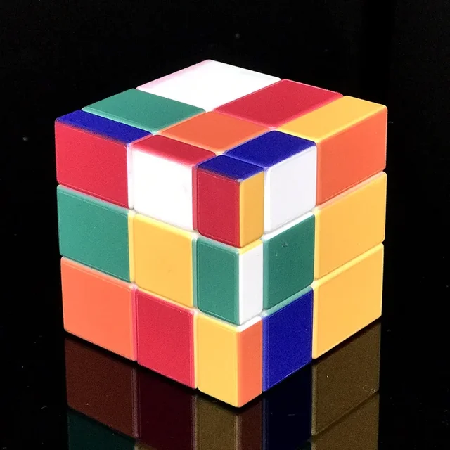 3x3x3 Colourful Magic Cube Children Educational Toy  Professional Stress Reliever Speed Puzzle Grow the Intellect Toy for Kids 6